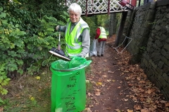 Coronation Road litter picking - Oct 2021